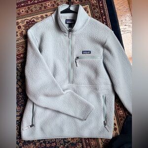 Patagonia retro pile quarter zip
